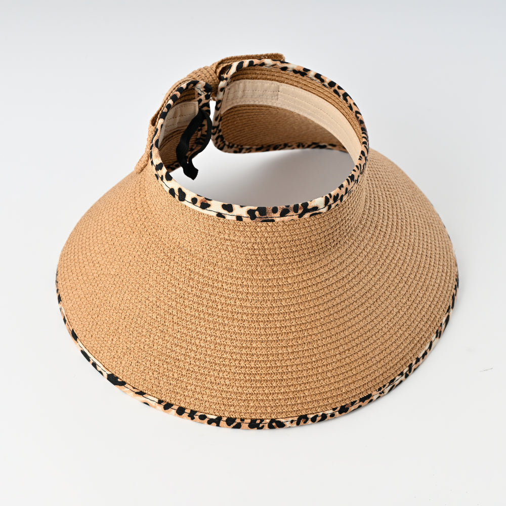 K&Co Sorrento Sun Visor - LEOPARD